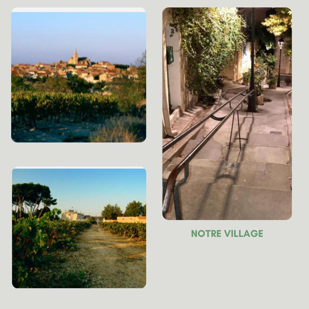Notre Maison Aux Volets Bleus Ouveillan 外观 照片